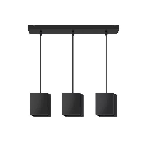 CEL ZOSMA 2 SQUARE 840 27W 230V 40DEG BLACK X3 SUSPENDED