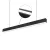 [OUTLET] ALLDAY INSPIRE TWO SIDES Lineáris lámpa, 76W, 115°, IP20, Szabályozható színhőmérséklet, fekete, 5 év garancia WOJP08233 SpectrumLED