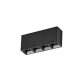 ALLDAY INSPIRE ONE DARK LIGHT Lineáris lámpa, 10W, 90°, IP20, Természetes fehér, fekete, 5 év garancia WOJP08259 SpectrumLED