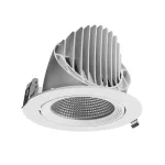 SAL SILENA 2 840 19W 230V 50DEG WHITE WITH EMERGENCY MODULE