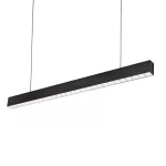 ALLDAY INSPIRE TWO SIDES DARK LIGHT Lineáris lámpa, 63W, 80°, IP20, Meleg fehér, fekete, 5 év garancia WOJP09784 SpectrumLED