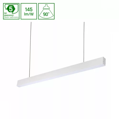 ALLDAY INSPIRE ONE Lineáris lámpa, 20W, 90°, IP20, Természetes fehér, fehér, 5 év garancia WOJP09823 SpectrumLED