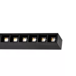 ALLDAY INSPIRE ONE DARK LIGHT Lineáris lámpa, 46W, 80°, IP20, szabályozható, Meleg fehér, fekete, 5 év garancia WOJP10539 SpectrumLED