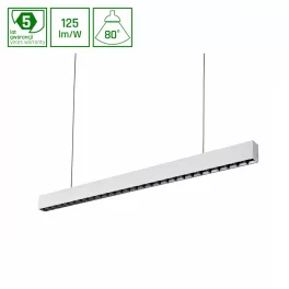   ALLDAY INSPIRE ONE DARK LIGHT Lineáris lámpa, 46W, 80°, IP20, DALI, Természetes fehér, fehér, 5 év garancia WOJP10542 SpectrumLED