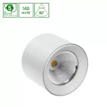 CEL ZOSMA 3 ROUND 830 19W 230V 40DEG RAL 9006 SCONCE