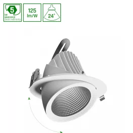 SAL SILENA 2 940 27W 230V 24deg White MESH
