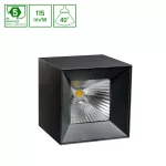 CEL ZOSMA 4 930 27W 230V 40deg Black MESH