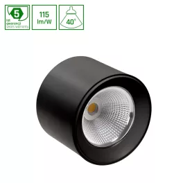 CEL ZOSMA 3 930 27W 230V 40deg Black MESH