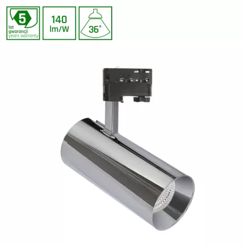 MDR BRANTA METALICA 840 27W 230V 36deg Silver MESH