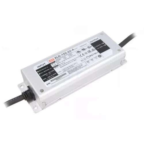 Mean Well XLG-150-24-A LED-tápegység, 24 V DC, IP67