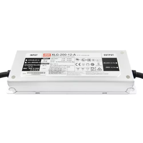 Mean Well XLG-200-12-A LED-tápegység, 12 V DC, IP67