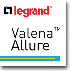 Valena Allure süllyesztett szerelvénycsalád