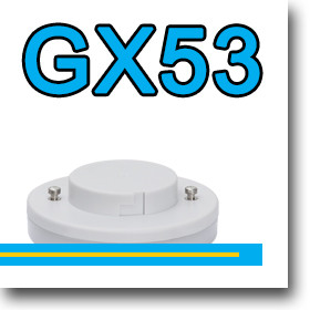 LED fényforrás GX53-as foglalattal