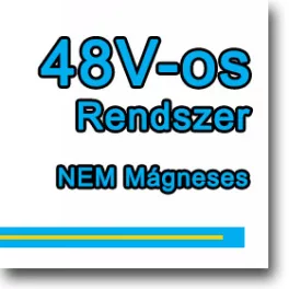 48V-os nem mágneses sínrendszer