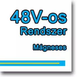 48V-os mágneses sínrendszer